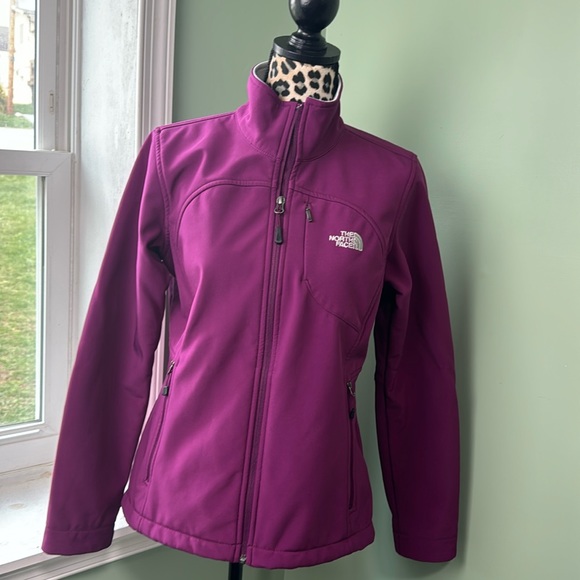 The North Face Jackets & Blazers - The north face plum, soft shell jacket, medium